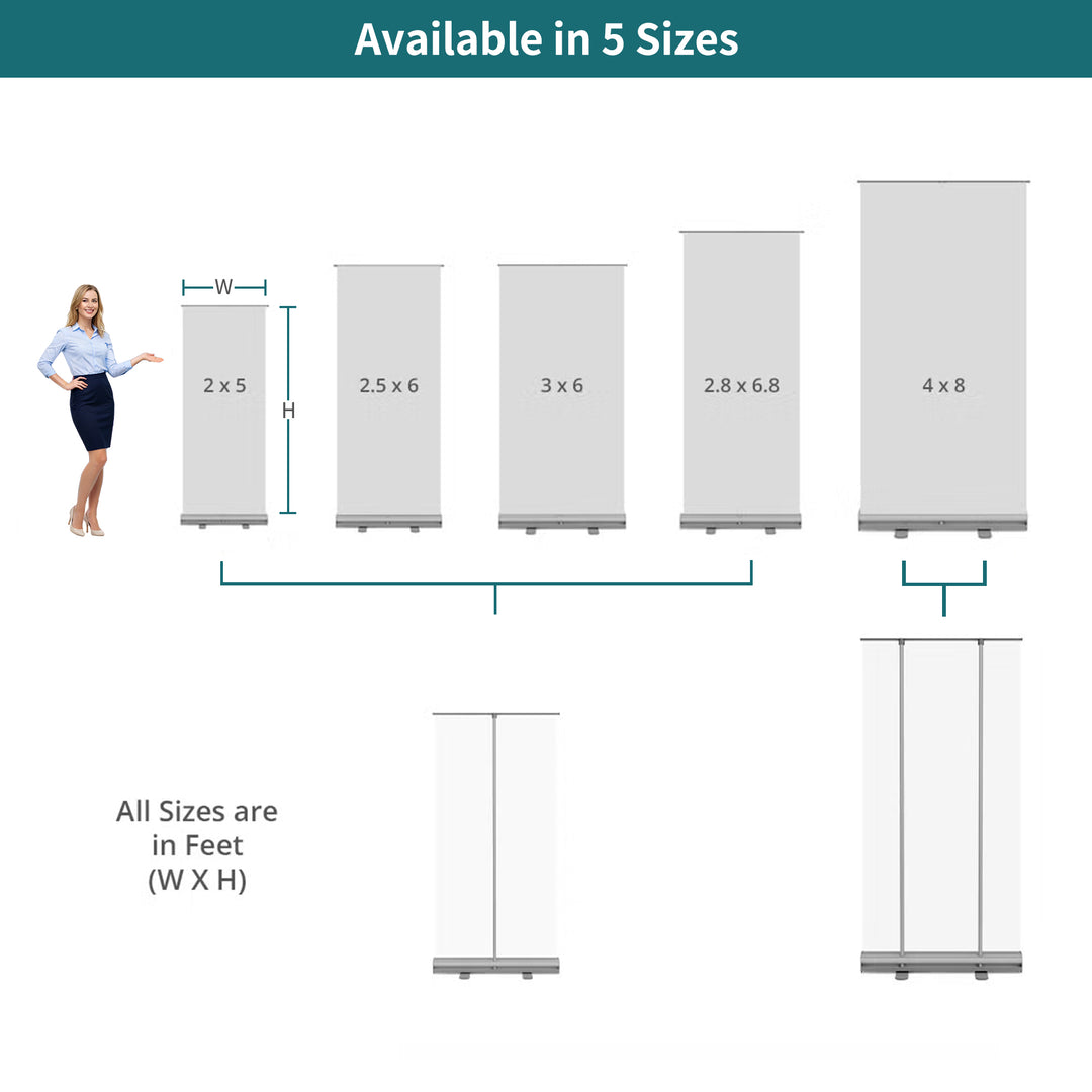 Custom Roll Up Banner Stands
