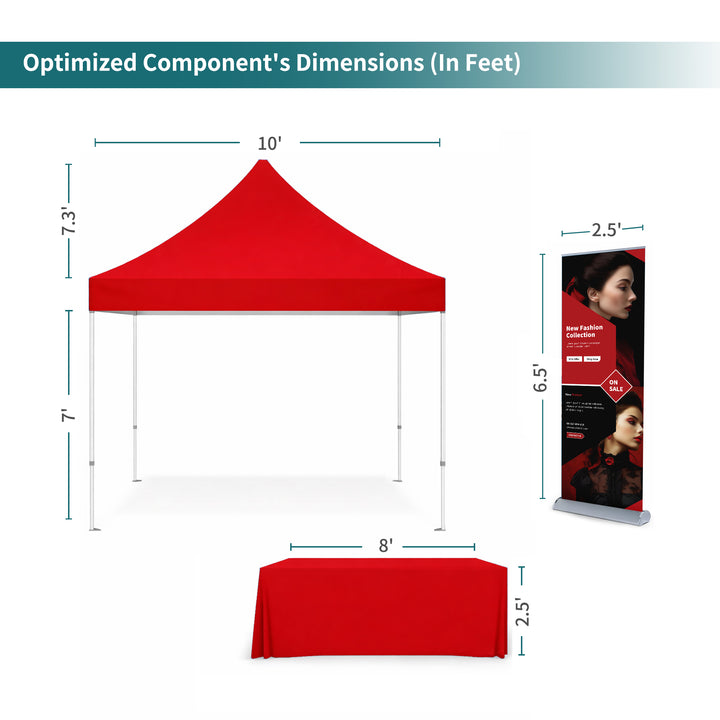 Custom Portable Canopy Tent Display Packages
