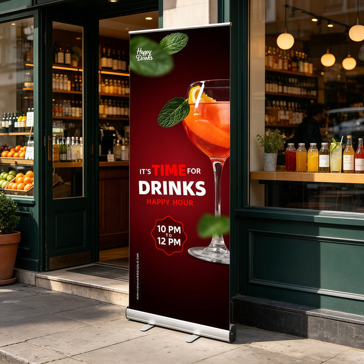 Custom Silverstep Retractable Banner Stands
