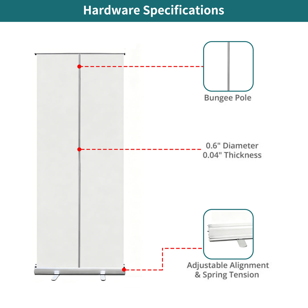 Custom Silverstep Retractable Banner Stands
