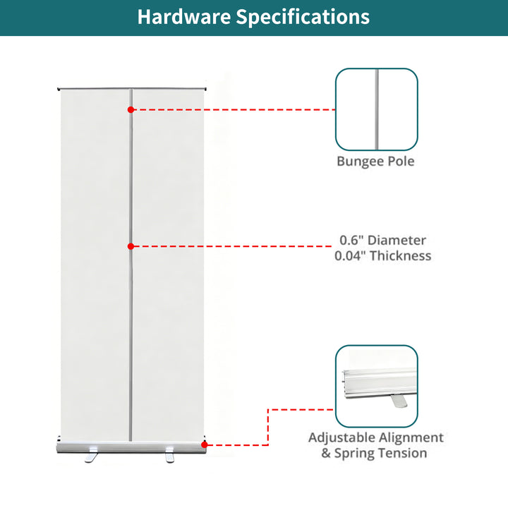 Custom Silverstep Retractable Banner Stands