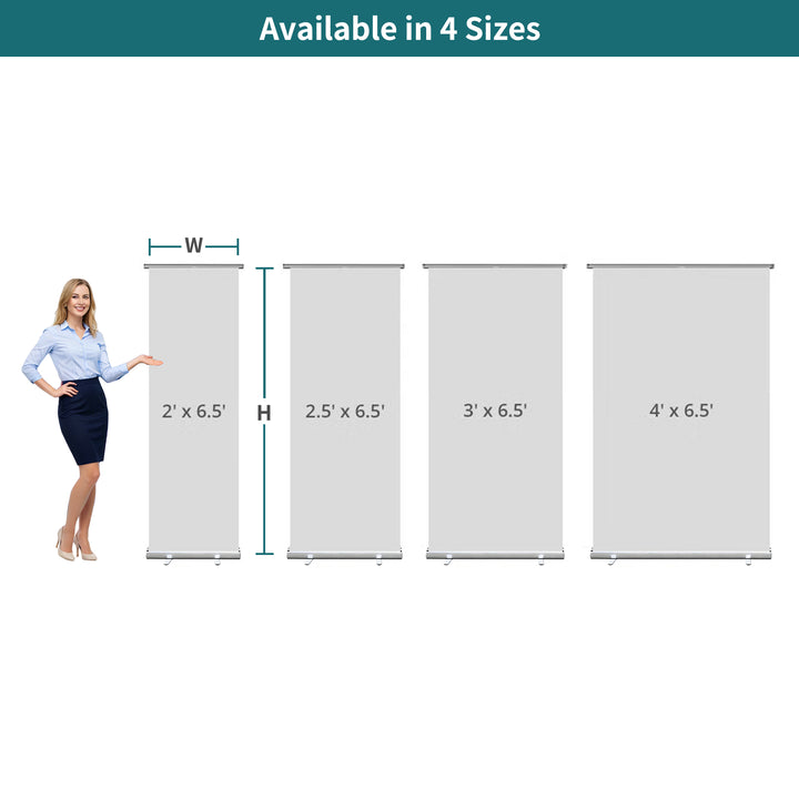Custom Silverstep Retractable Banner Stands