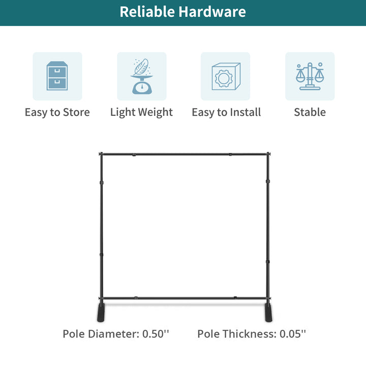 Custom Adjustable Banner Stands