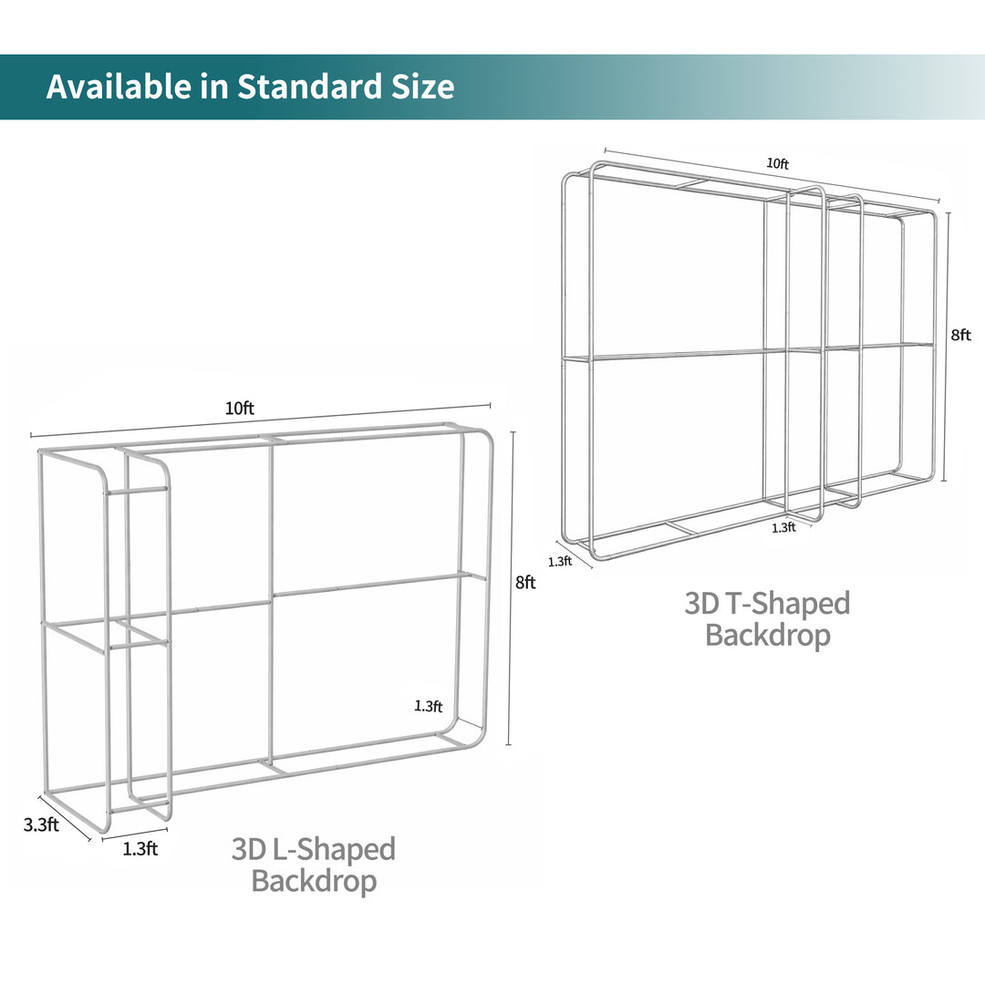 Custom 3D Backdrops