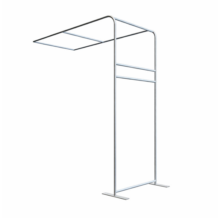 Custom L Shaped Tube Arch Fabric Display