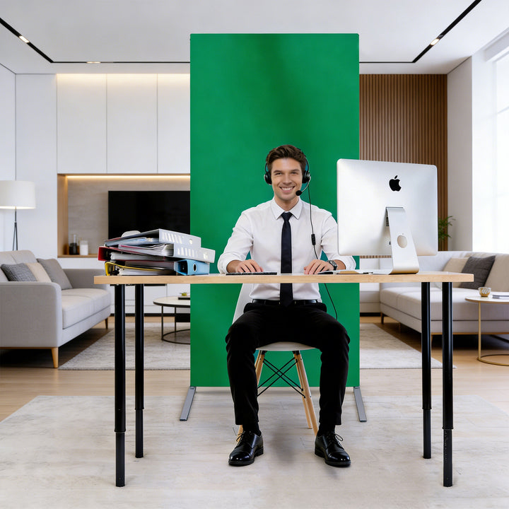 Custom Economy Green Screen Backdrop Stands