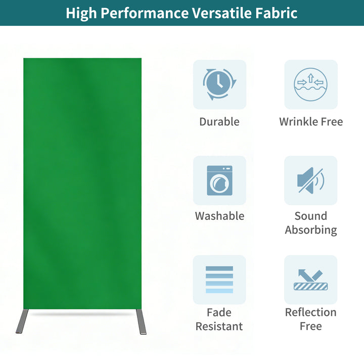 Custom Economy Green Screen Backdrop Stands