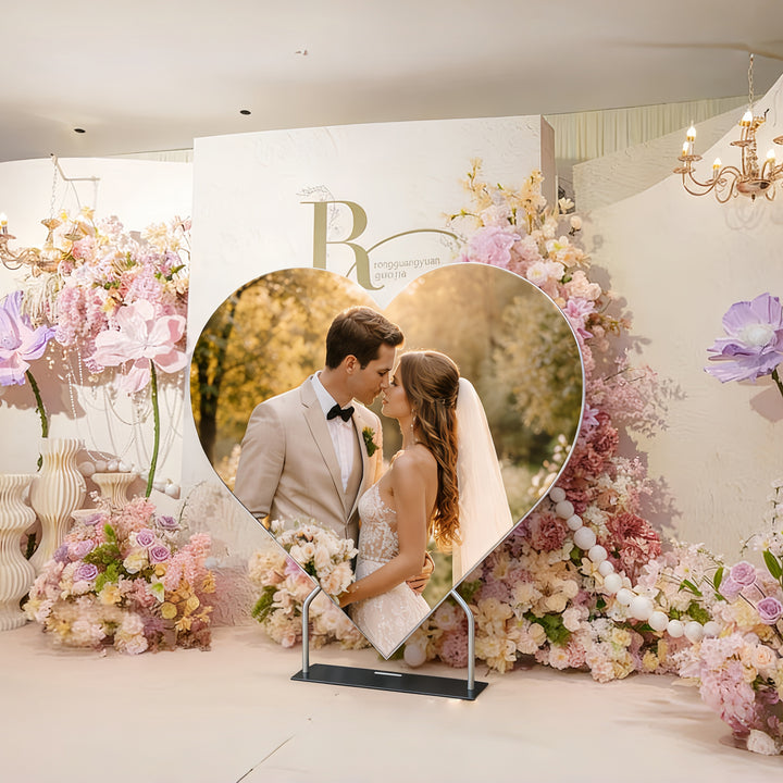 Custom Heart Shaped Backdrop