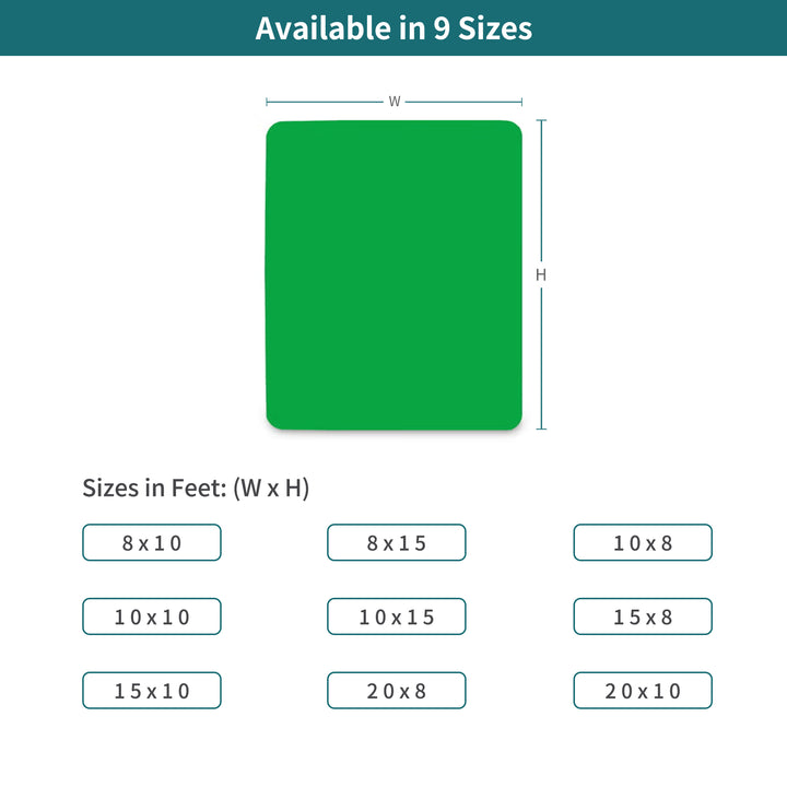Custom Green Screen Wall Box Background