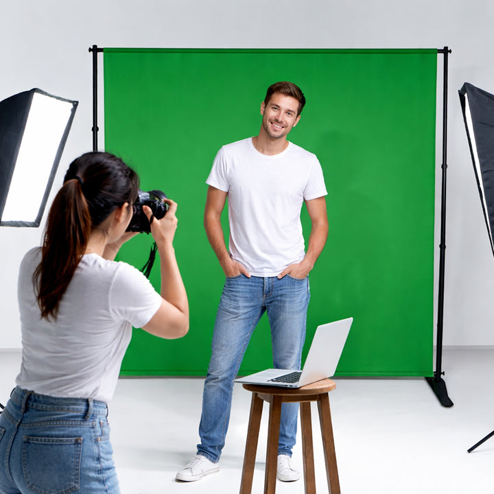 Custom Adjustable Green Screen Background