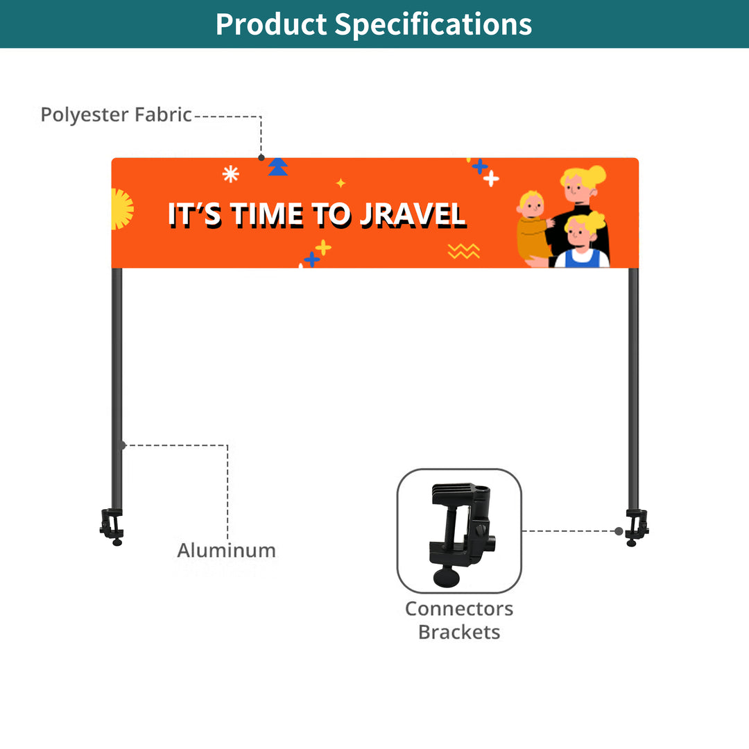 Custom Tabletop Banner Displays 012