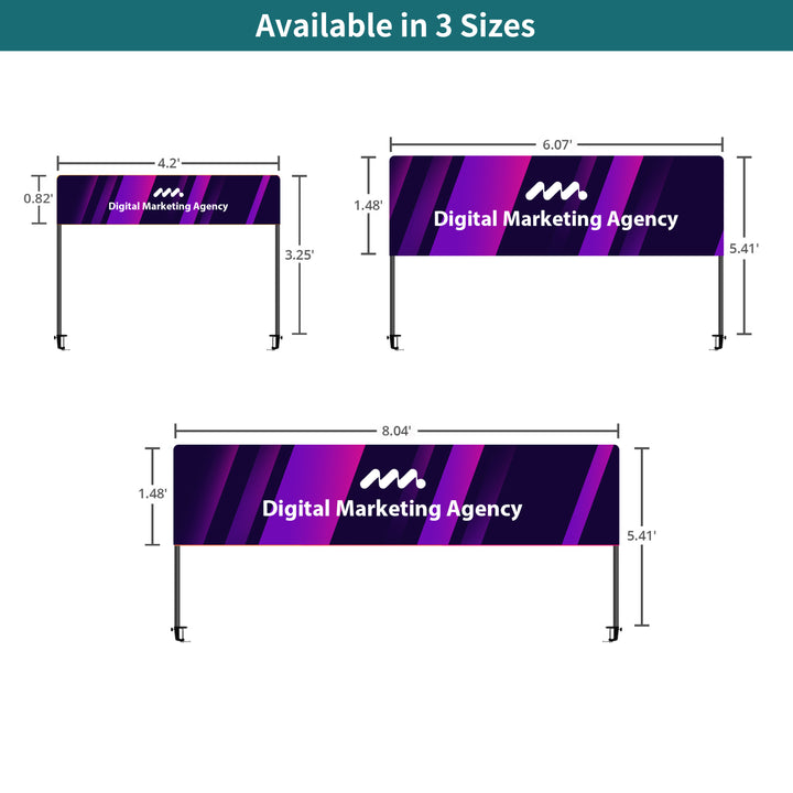 Custom Tabletop Banner Displays 012