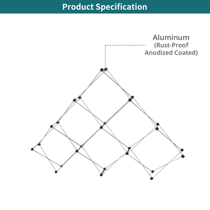 Tabletop Triangular Middle Micro GeoMetrix Display 020