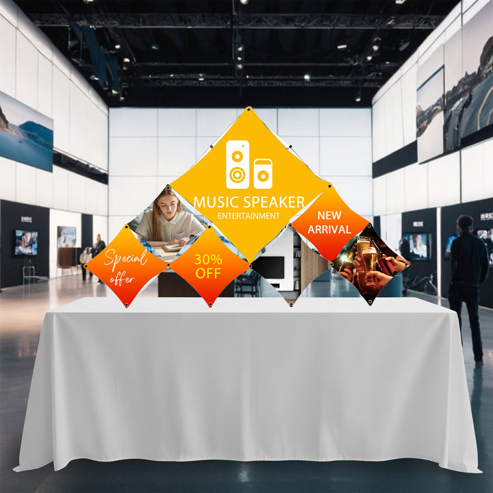 Tabletop Triangular Large Micro GeoMetrix Display 021