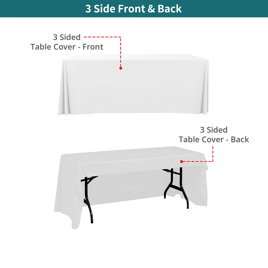 Custom Single Color Table Covers &amp; Tablecloths 022