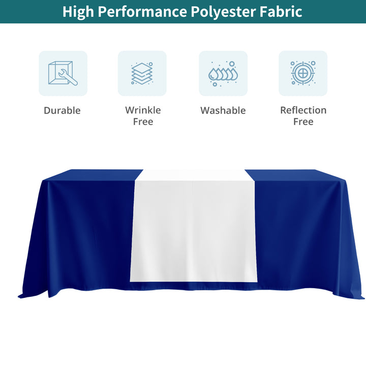 Premium Table Runner - White 025