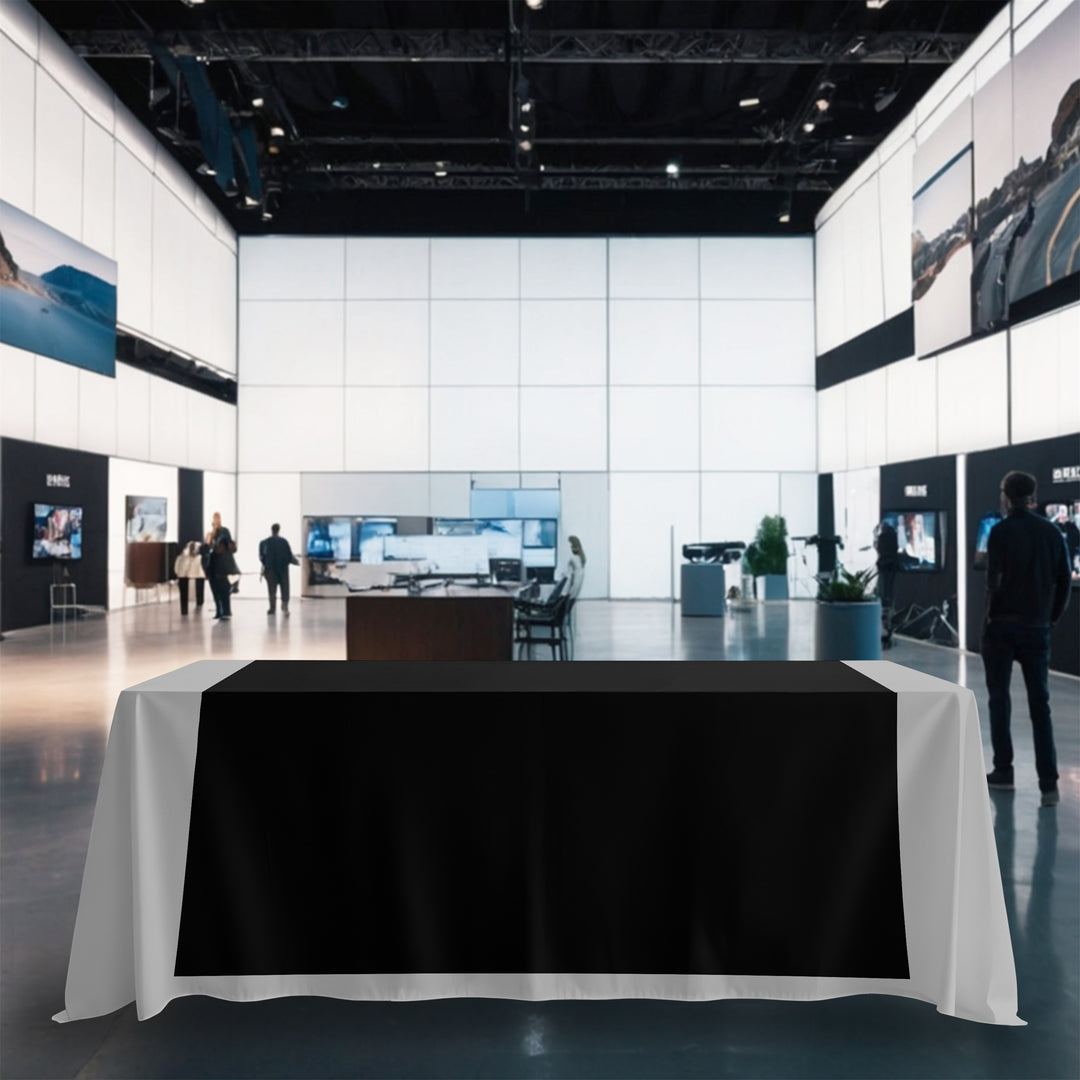 Premium Table Runner - Black 026
