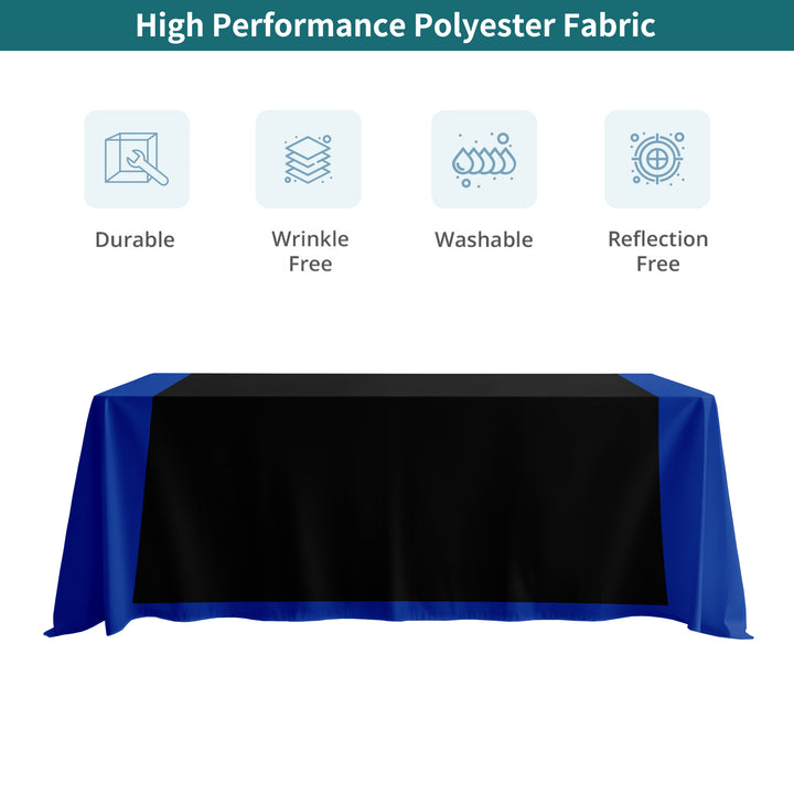 Premium Table Runner - Black 026