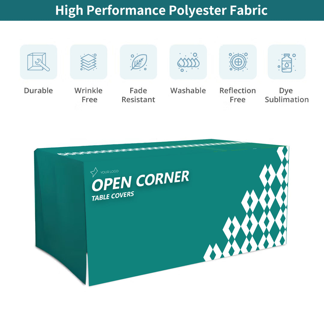 Custom Open Corner Tablecloths 029