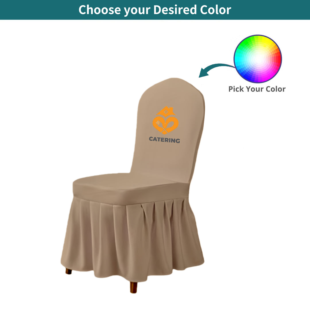 Custom Pleated Banquet Chair Covers 032