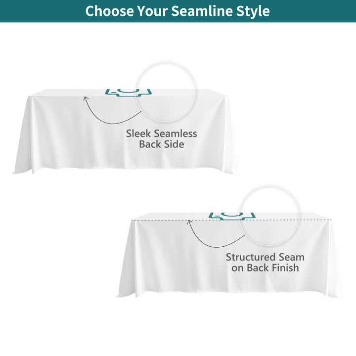 Premium Full Color Table Covers &amp; Tablecloths - 4 Sided 034