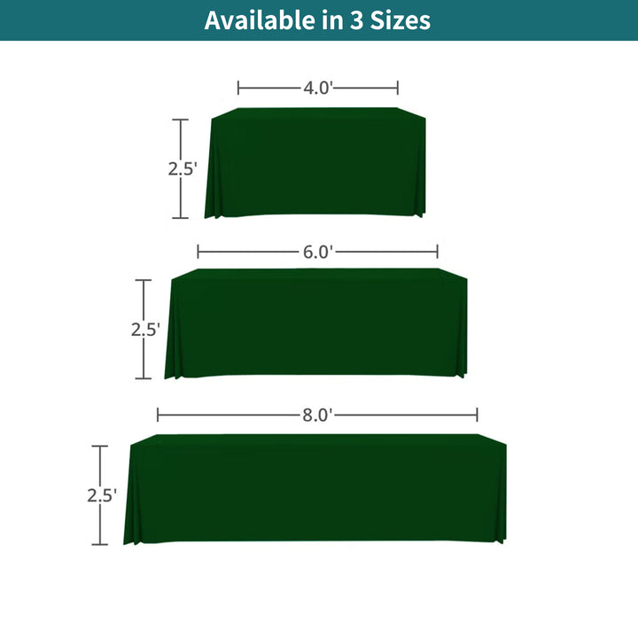 Premium Full Color Table Covers &amp; Tablecloths - 4 Sided 034