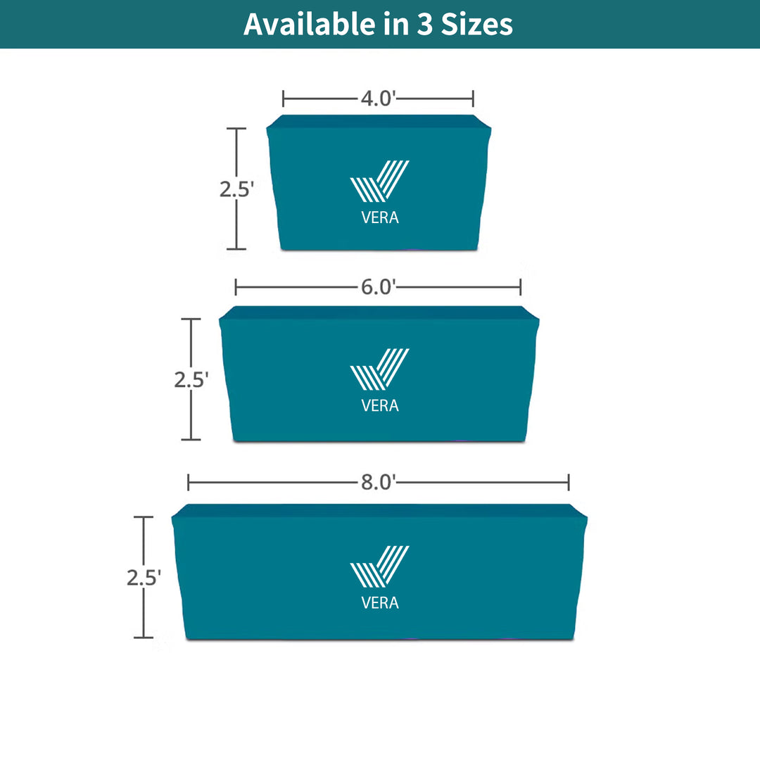 Custom Fitted Tablecloths - 4 Sided 038