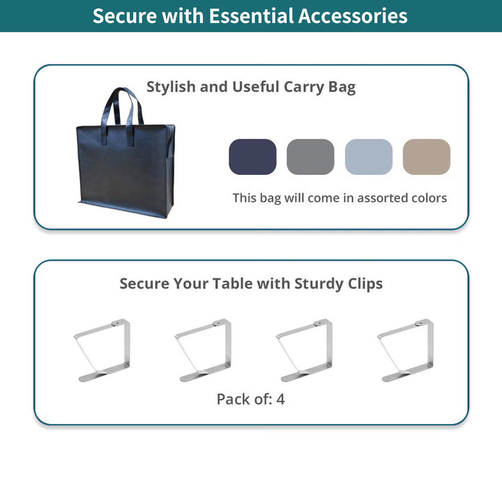 Custom Fitted Tablecloths - Zipper Back 039