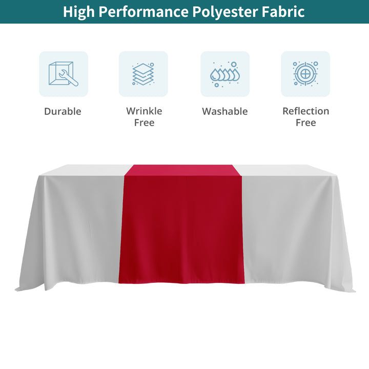 Narrow Table Runner - Red 050