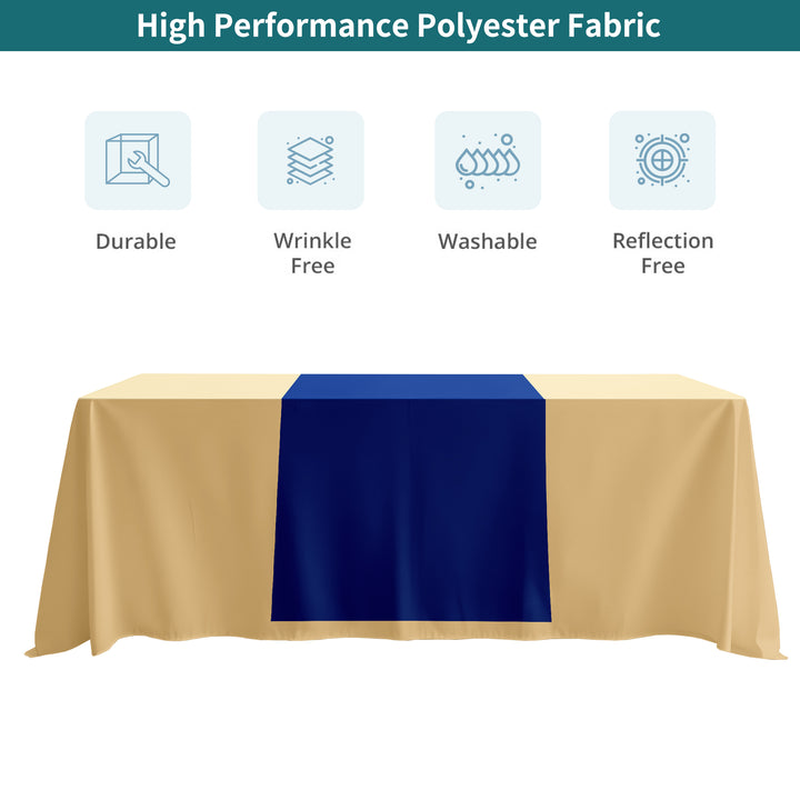 Narrow Table Runner - Blue 051
