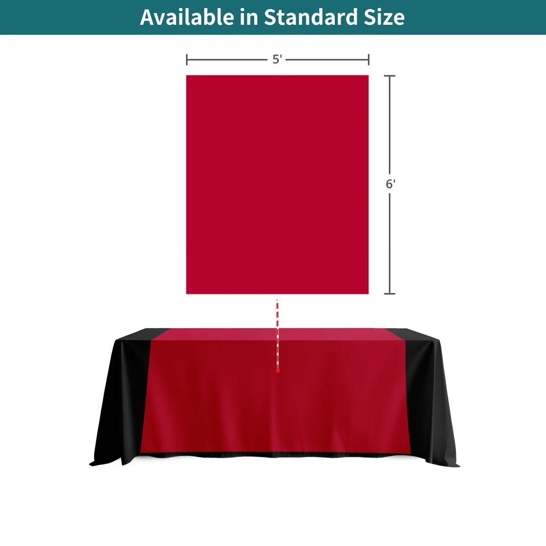 Wide Table Runner - Red 053