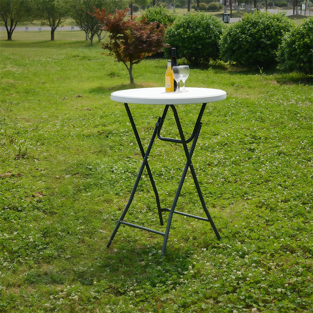 Standard Round Table Topper - White 055