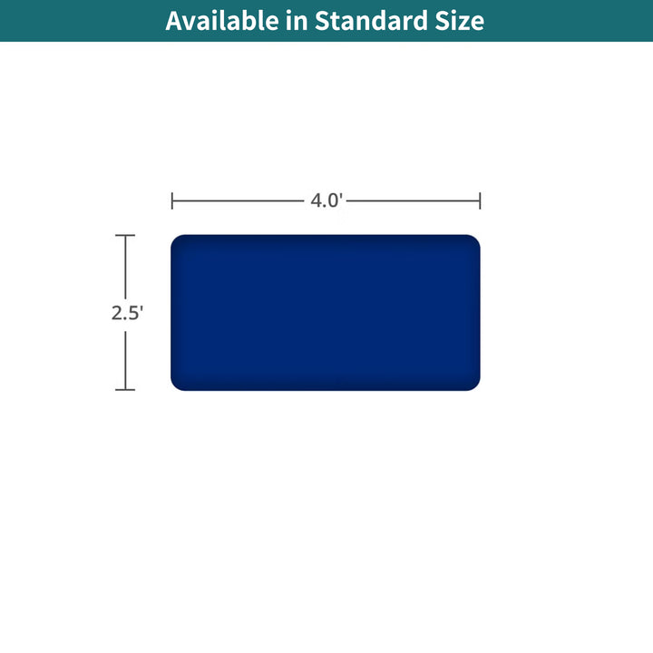 Small Rectangle Tabletop Covers - Blue 059