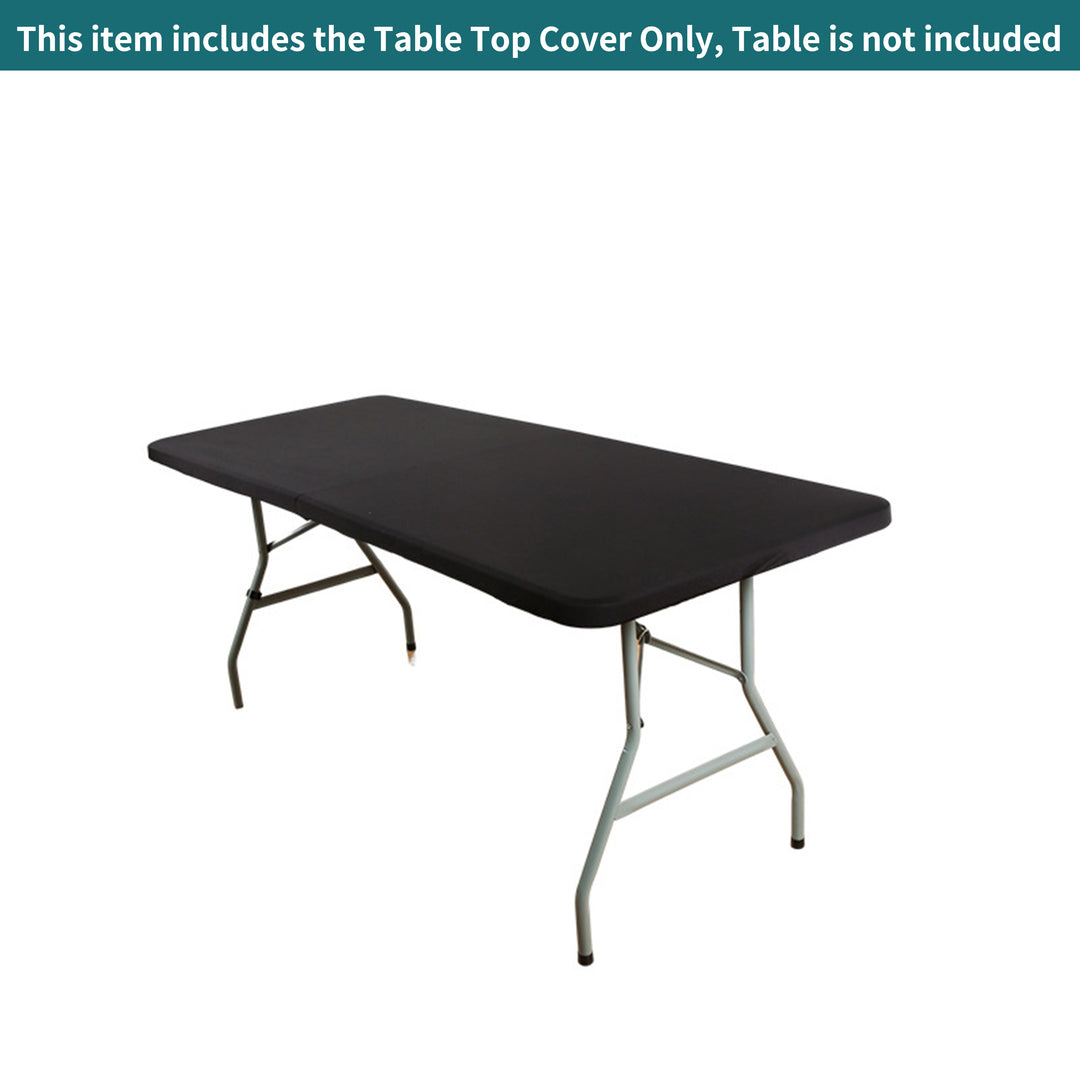 Standard Rectangle Tabletop Covers - Black 062