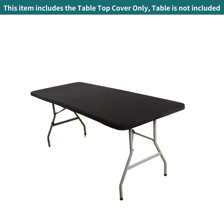 Standard Rectangle Tabletop Covers - Black 062