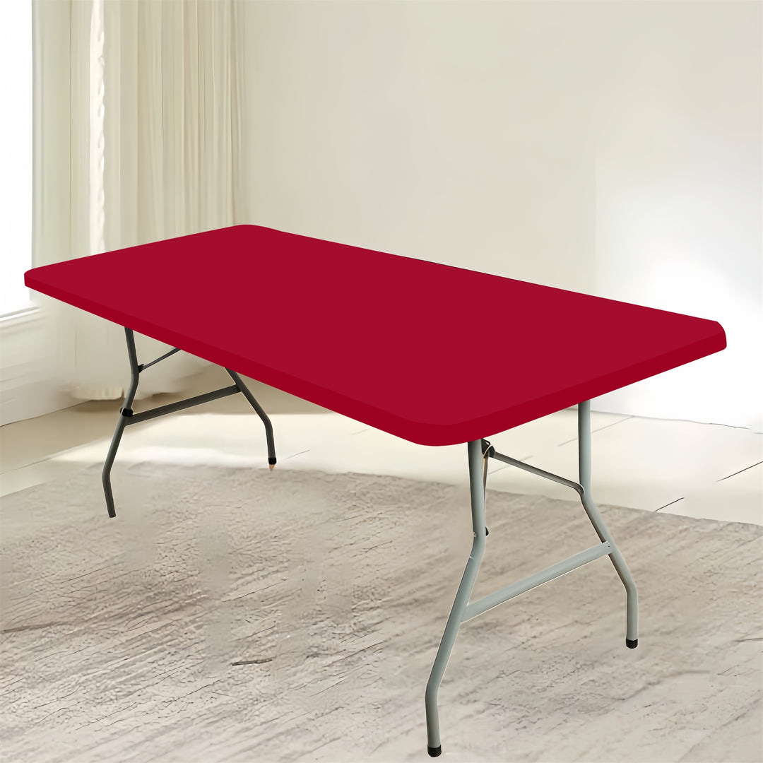 Standard Rectangle Tabletop Covers - Red 063