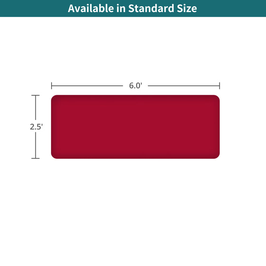 Standard Rectangle Tabletop Covers - Red 063