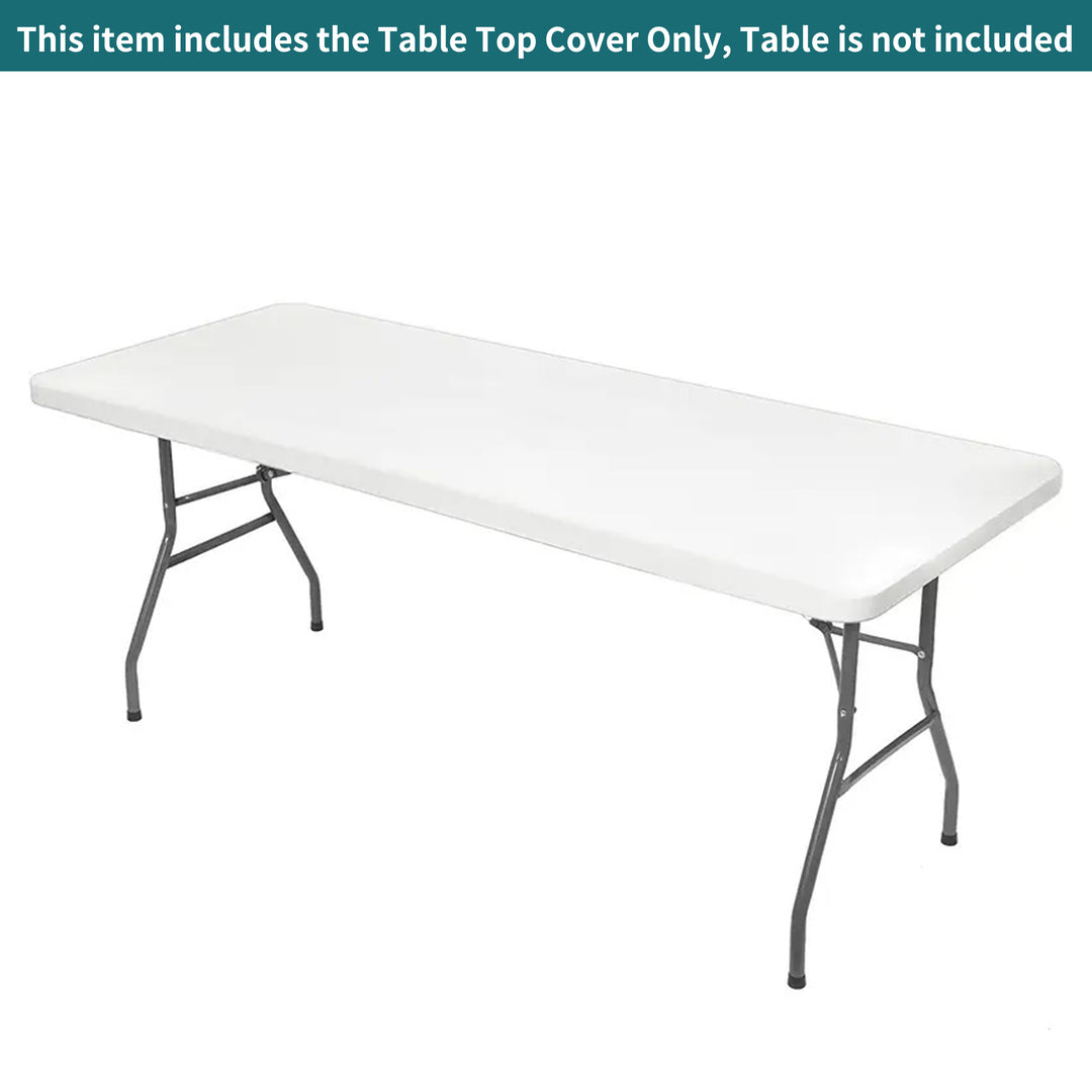 Large Rectangle Tabletop Covers - White 065