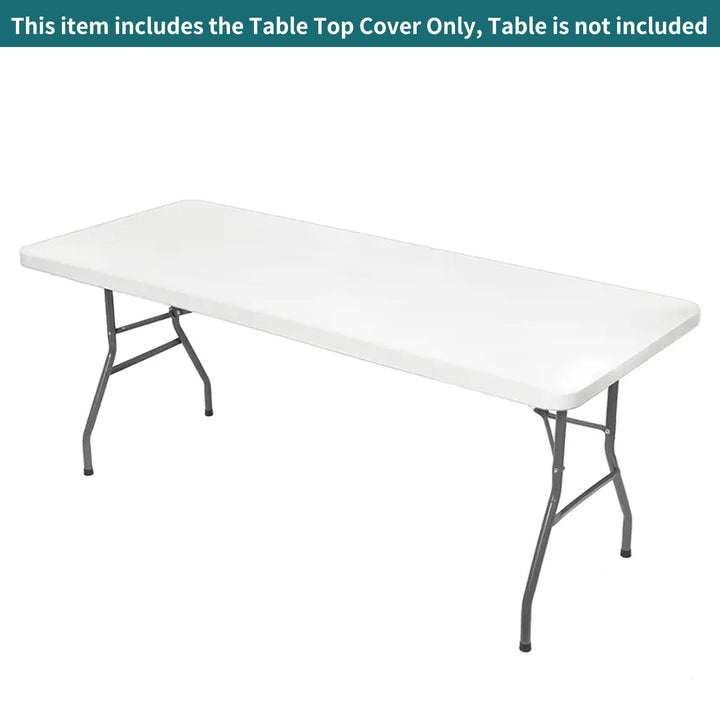 Large Rectangle Tabletop Covers - White 065