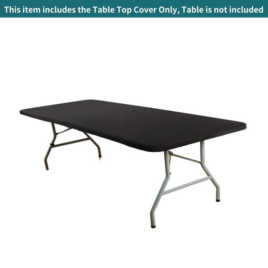 Large Rectangle Tabletop Covers - Black 066
