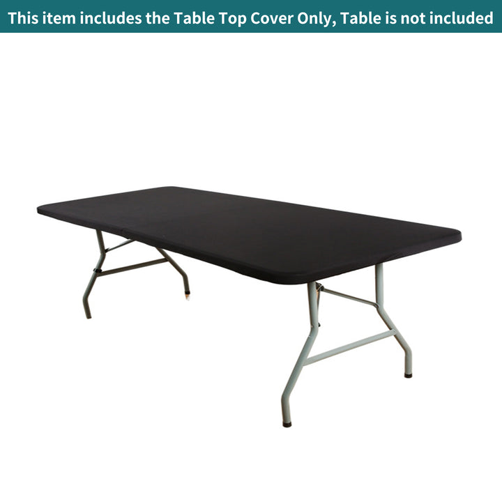 Large Rectangle Tabletop Covers - Black 066