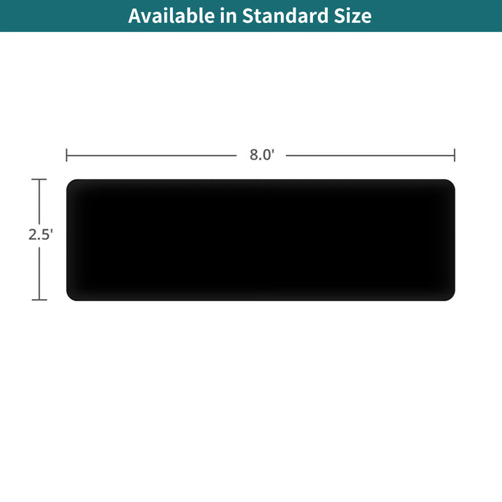 Large Rectangle Tabletop Covers - Black 066