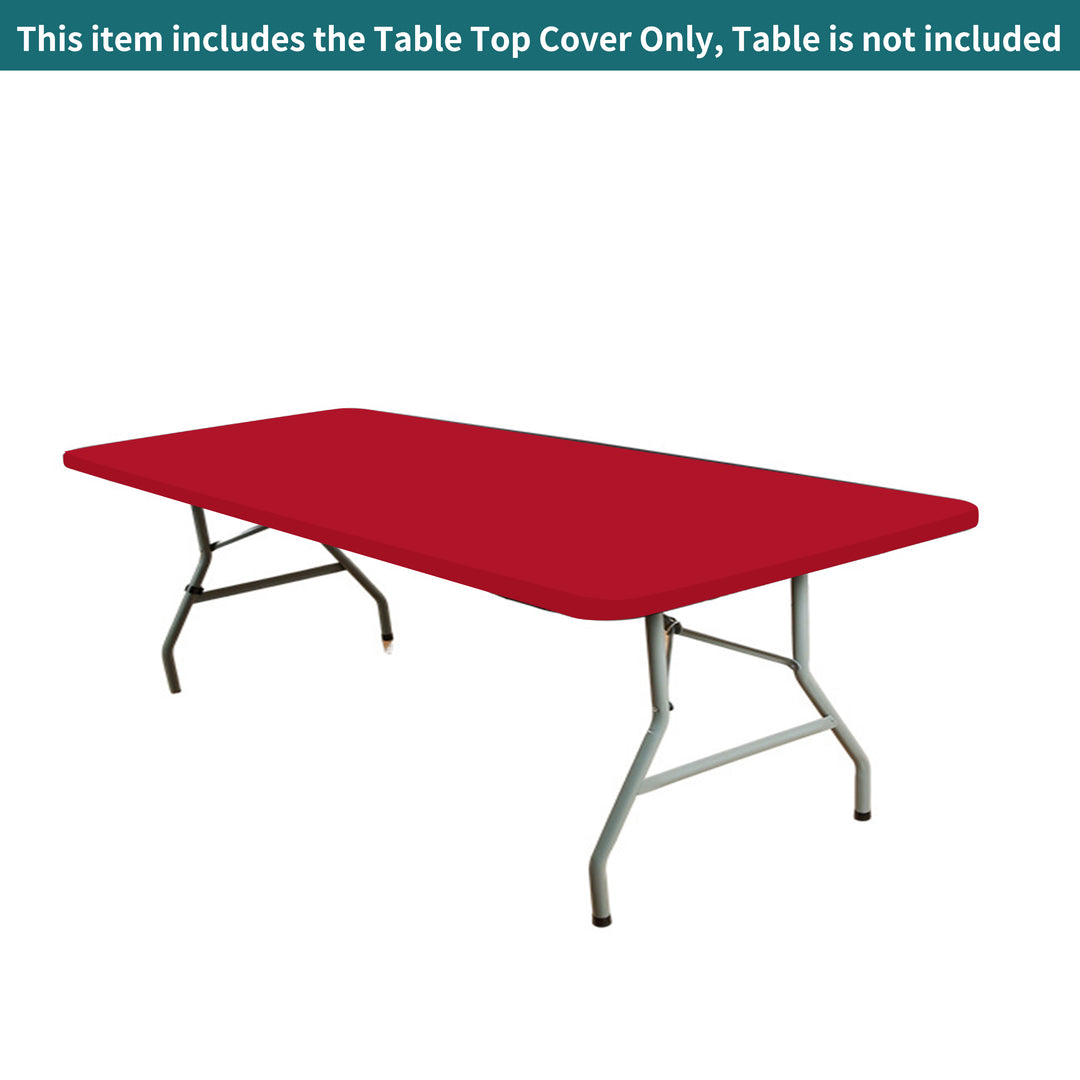 Large Rectangle Tabletop Covers - Red 067