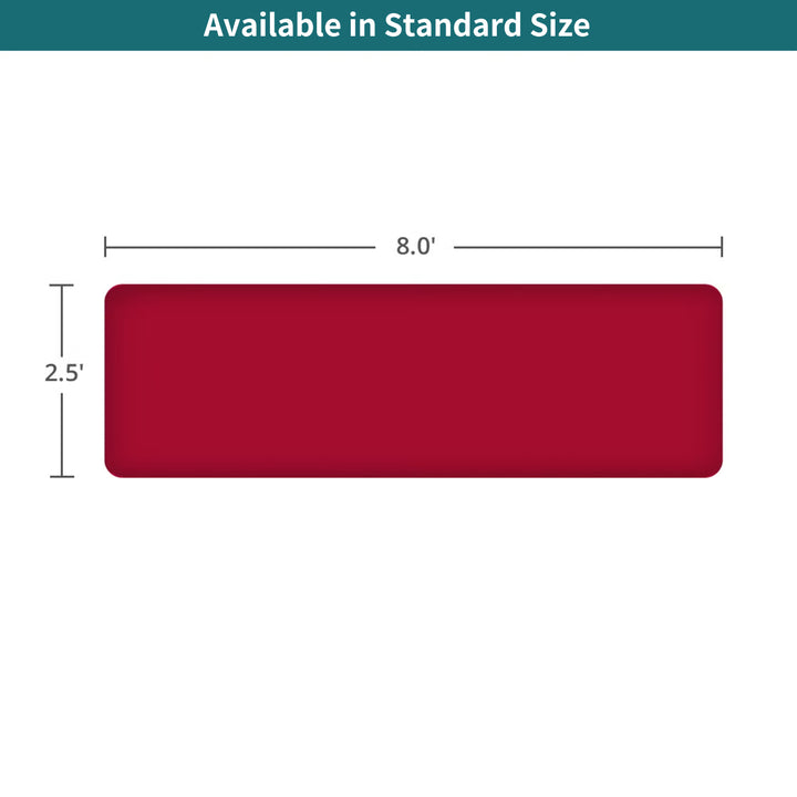 Large Rectangle Tabletop Covers - Red 067