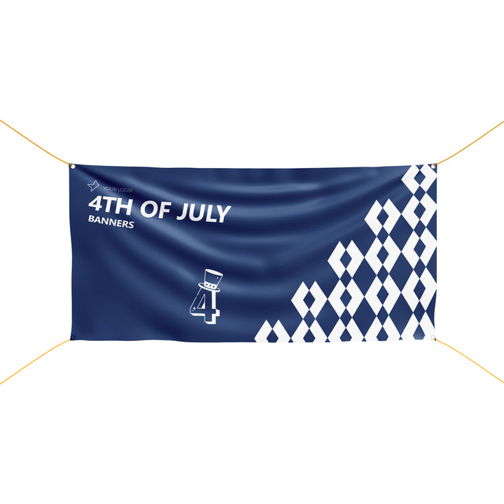 Custom 4th of July Banners