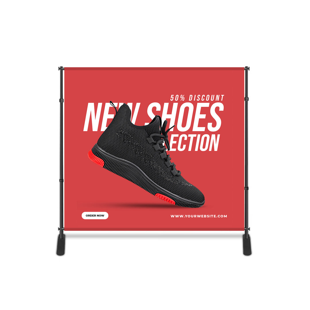 Custom Adjustable Banner Stands