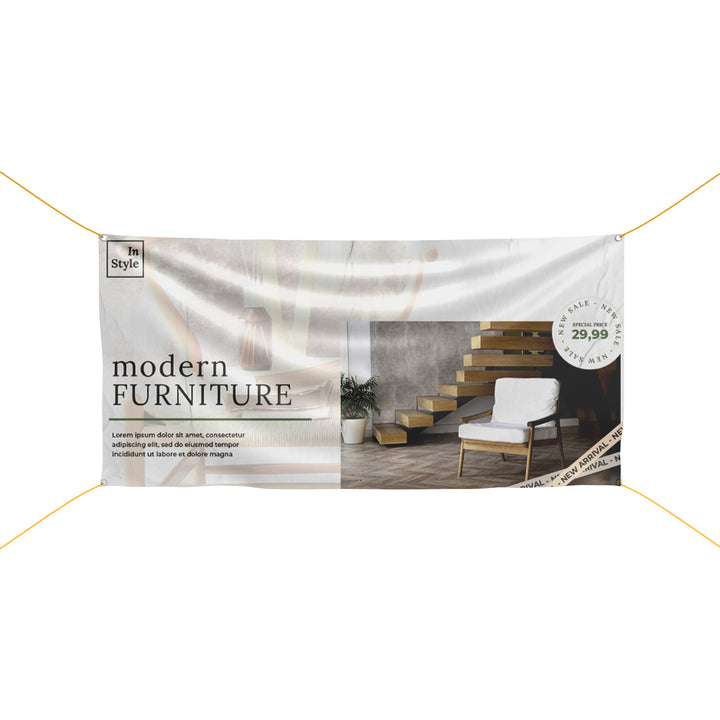 Custom Double Sided Fabric Banners