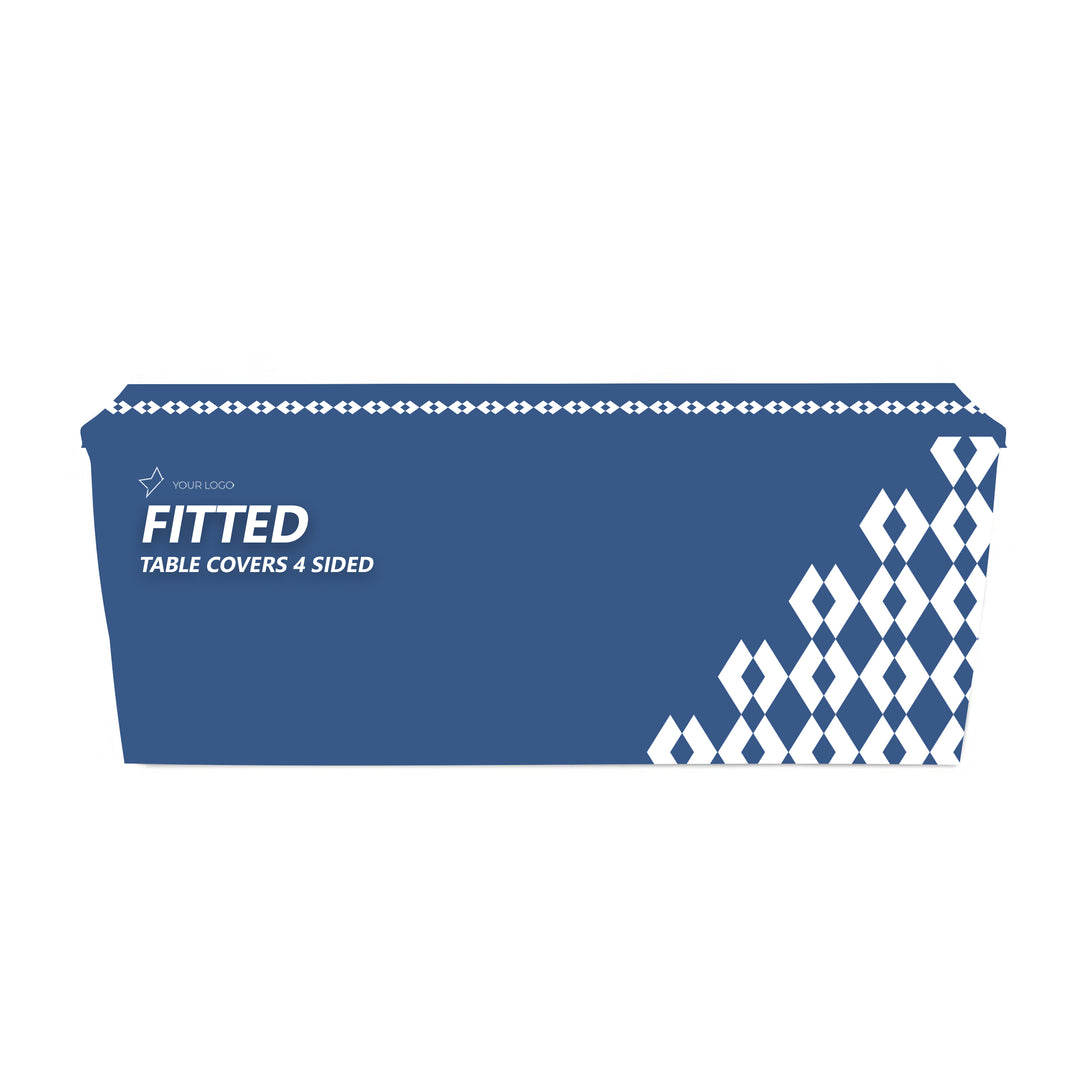 Custom Fitted Tablecloths - Zipper Back 039