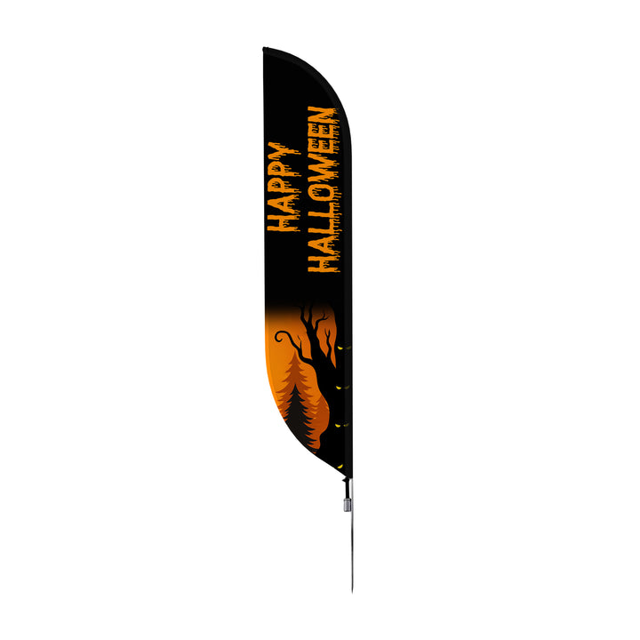 Custom Halloween Feather Flags