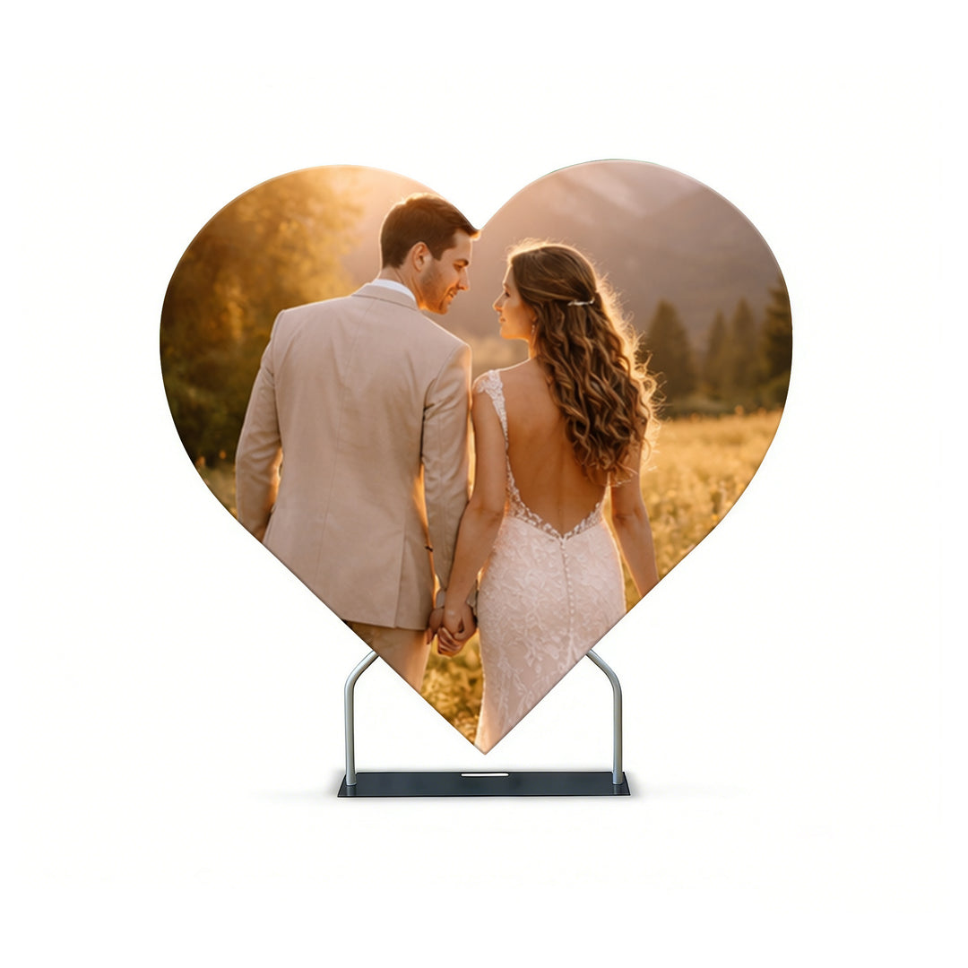 Custom Heart Shaped Backdrop